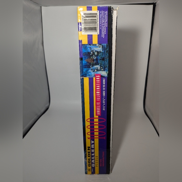 21 1/2" x 27 1/2" Angelic Illuminations 1000 Pc Golden Gallery Puzzle Complete - Picture 4 of 7